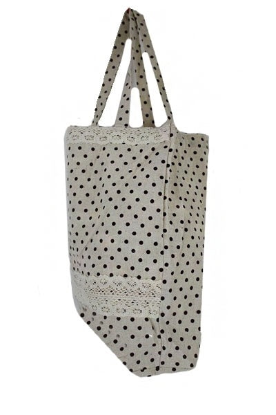 Tote Bag Polka Dot