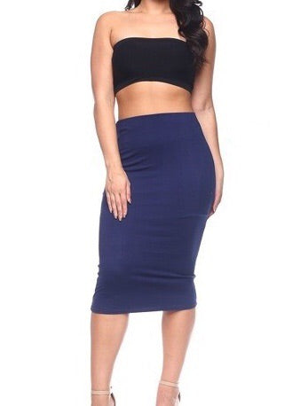 Plus Size Skirt Women’s Midi