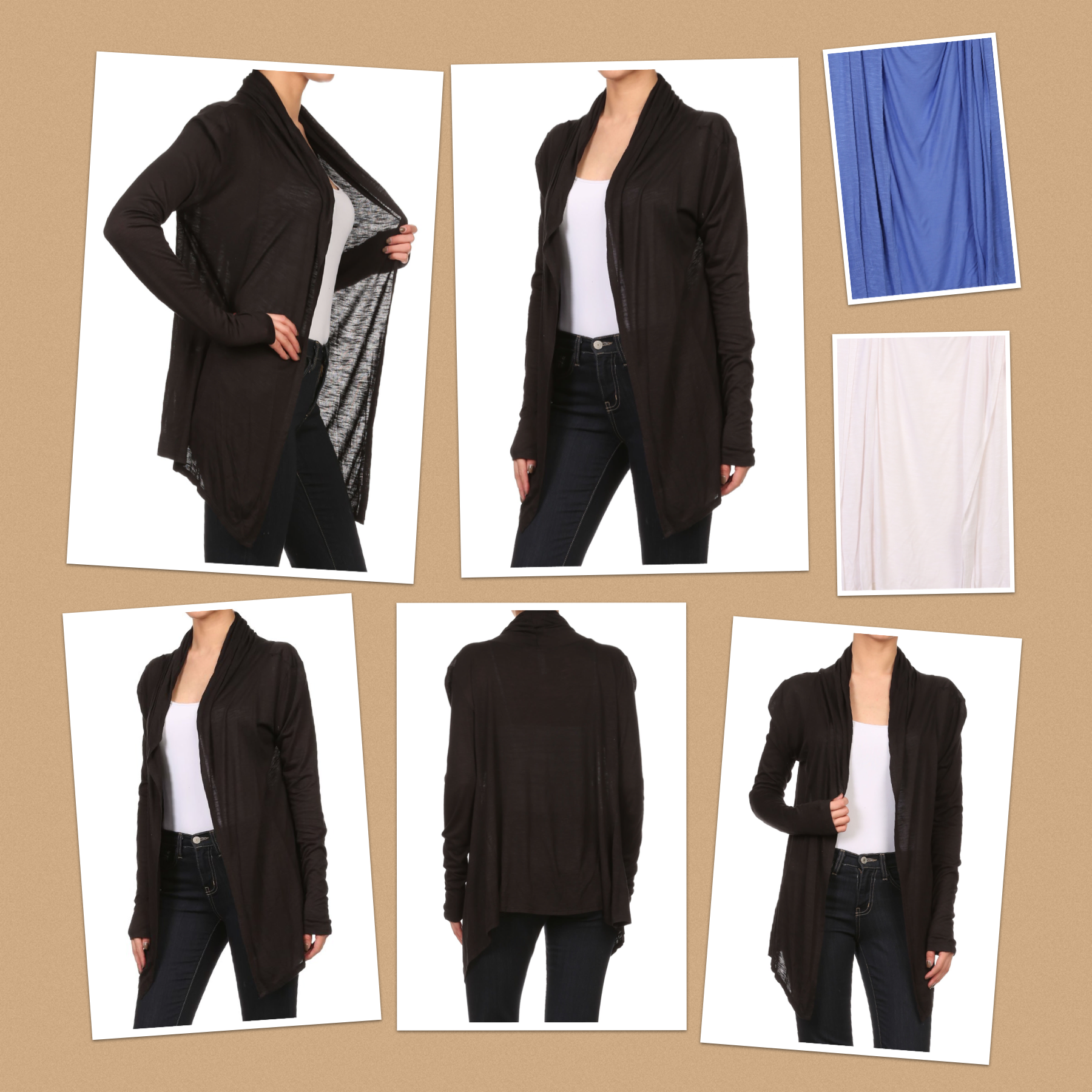 Plus Size Hoodie Cardigan