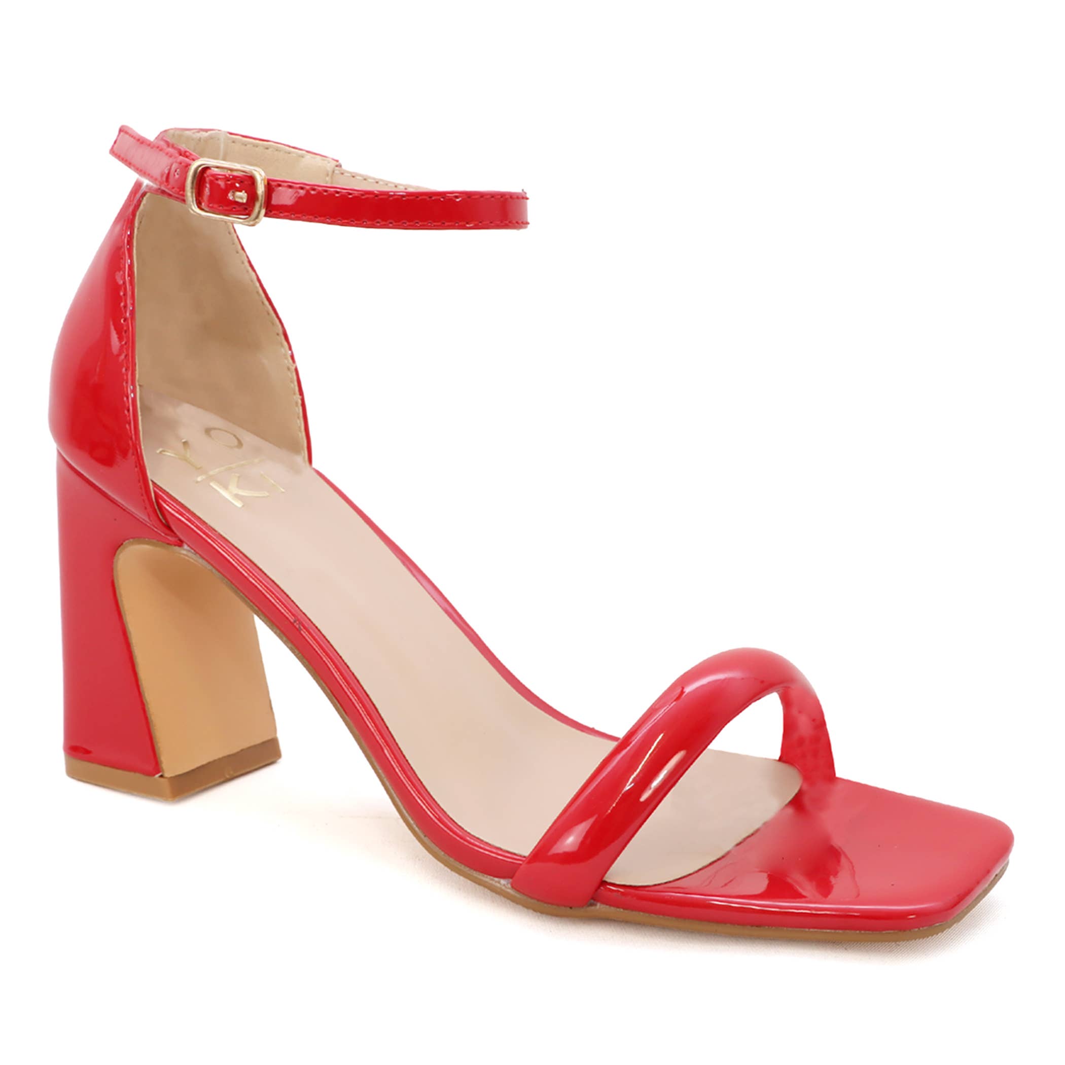 SELINA-11 Women's Casual Open Toe Block Heel