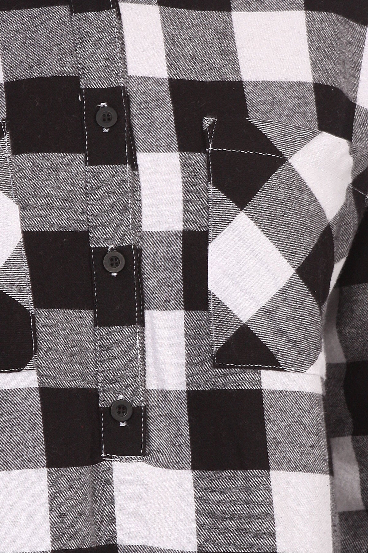 Plus Size Plaid Button Down Shirt