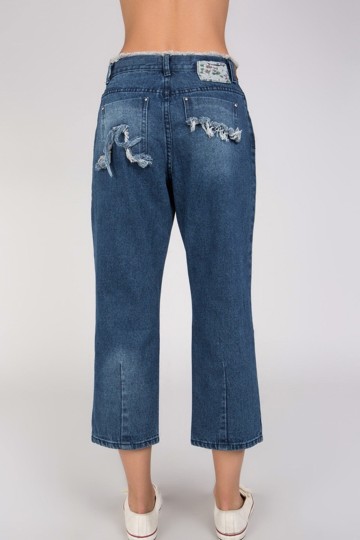 POL Mid Rise Loose Fit Denim