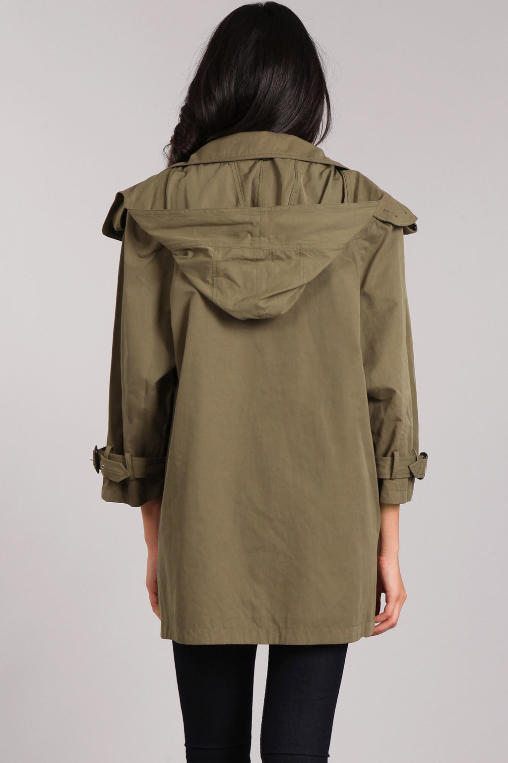 Trench Coat 3/4 Sleeve