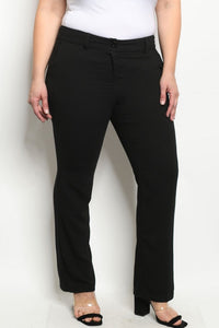 Plus Size Black Pants