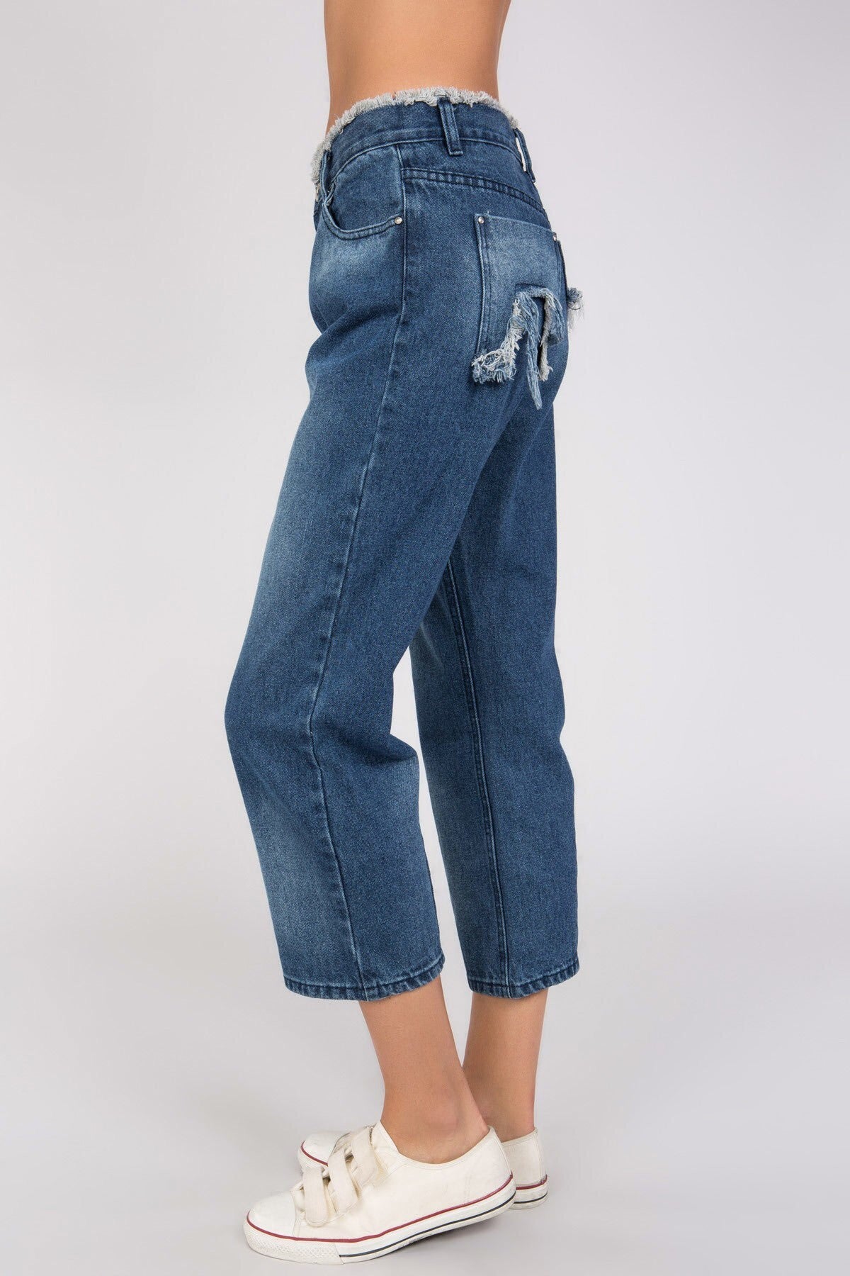 POL Mid Rise Loose Fit Denim
