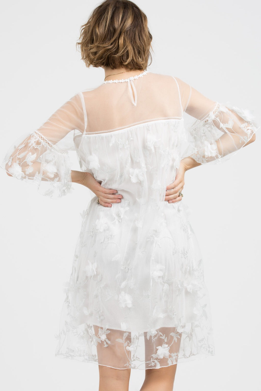 POL Bell Sleeve Party Dress