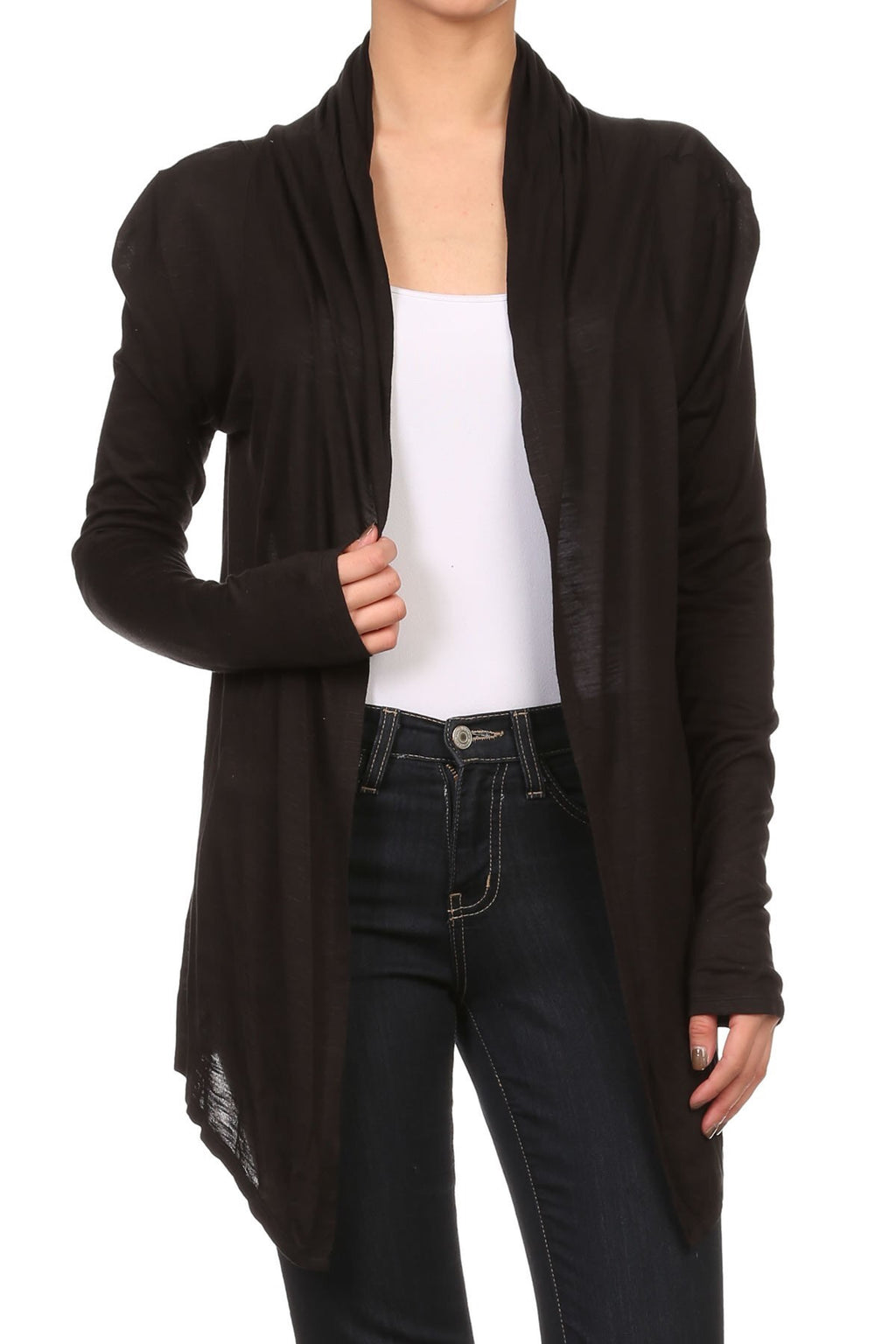 Plus Size Hoodie Cardigan