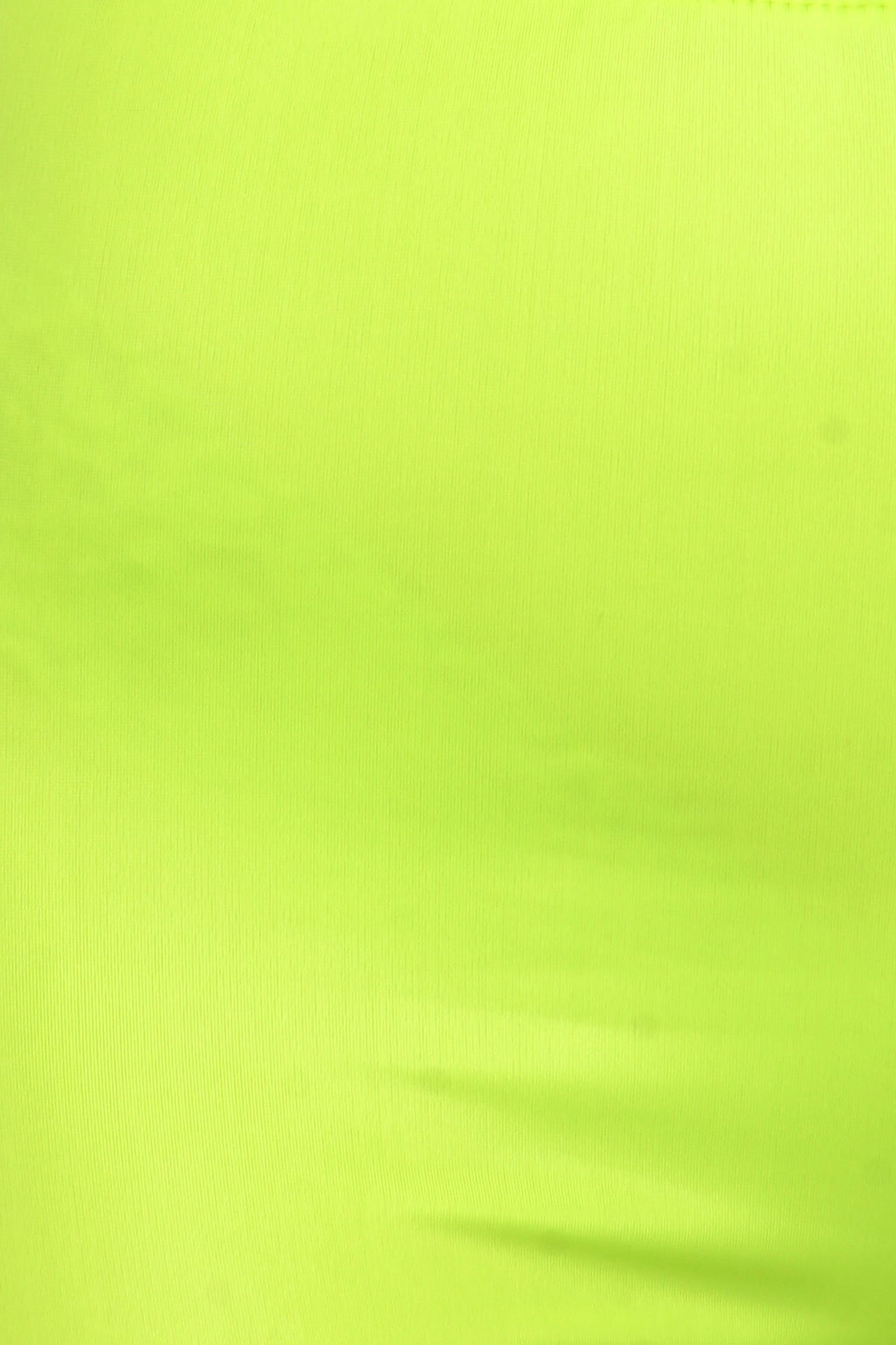 High Waist Neon Green Biker Short