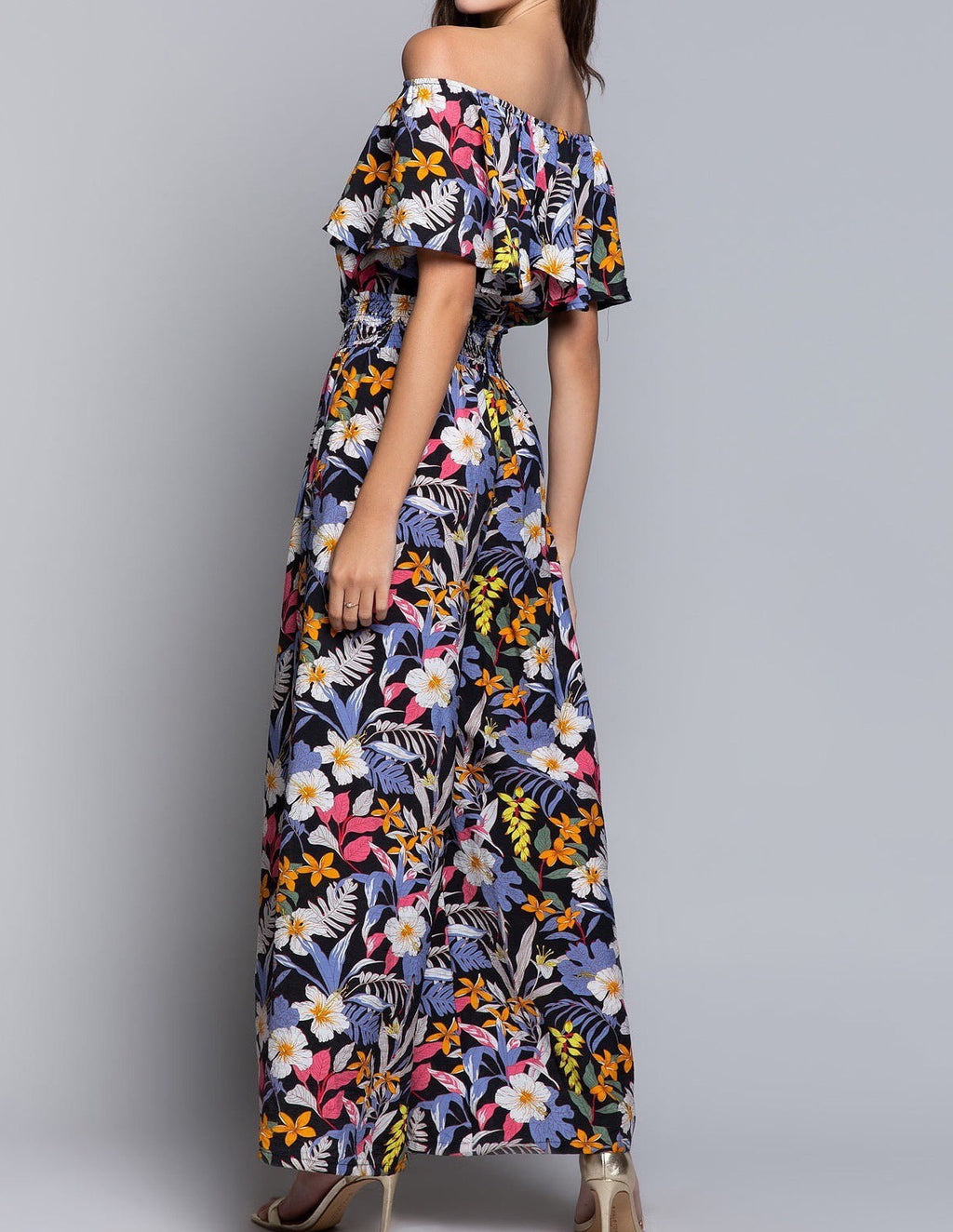 POL Off Shoulder Jumpsuit