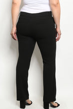 Load image into Gallery viewer, Plus Size Black Pants
